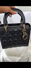 Dior Lady Dior Medium Cannage Lambskin